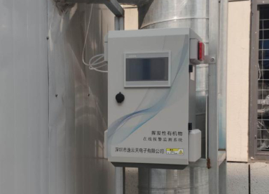寧晉縣某企業安裝揮發性有機物在線報警監測係統